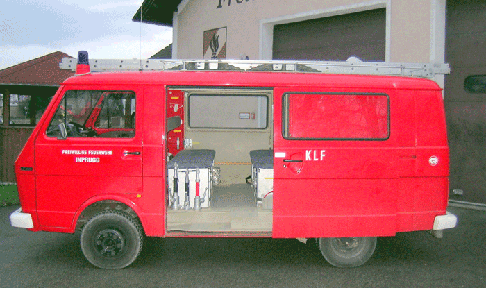 Kleinlöschfahrzeug der Freiwilligen Feuerwehr Inprugg